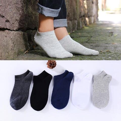 Men'S Boat Socks Short Tube Summer Thin Low-Cut Shallow Mouth Invisible Socks