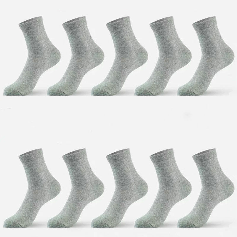 10 pairs of plain business stockings