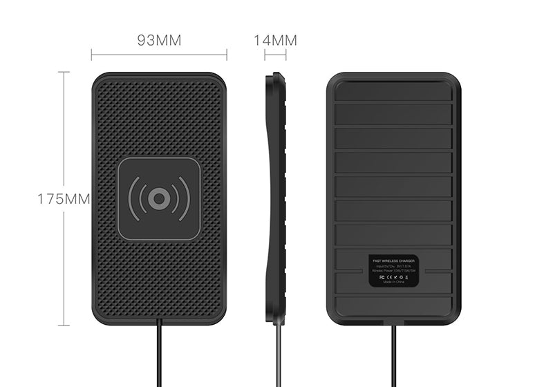 Compatible with Apple, Car Anti-Slip Wireless Charger