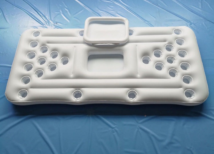 Inflatable Beer Pong Buoy. Pool Beer Pong Inflatable