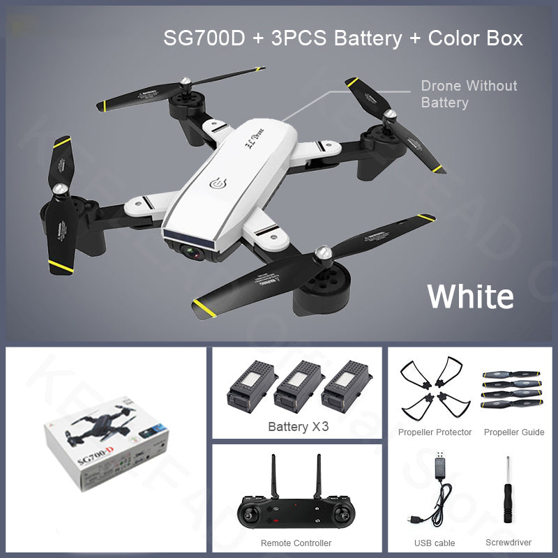 Quadrocopter With Dual Cameras