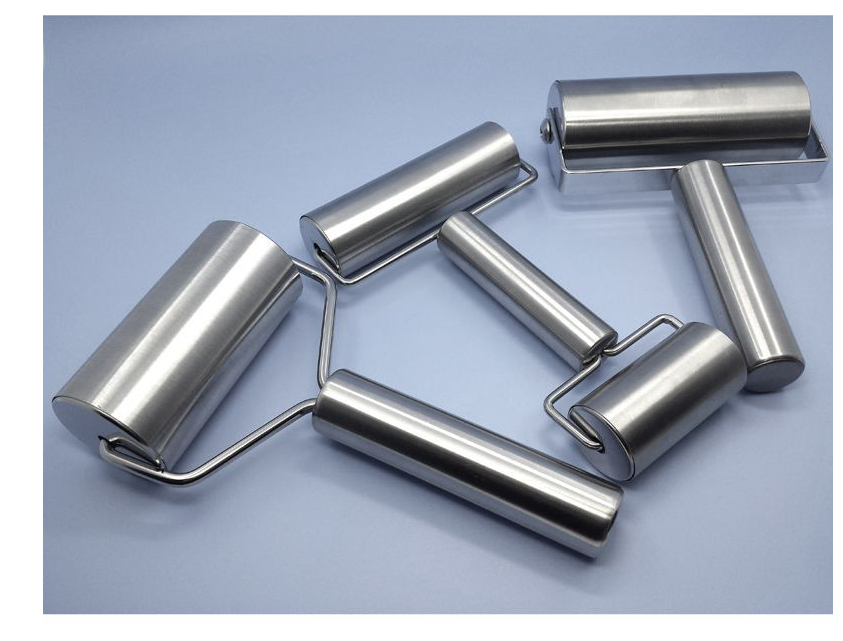 Stainless steel rolling pin