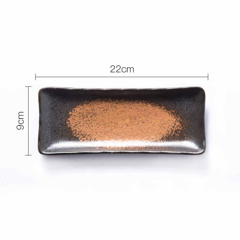Sashimi Long Saury Rectangular Plate