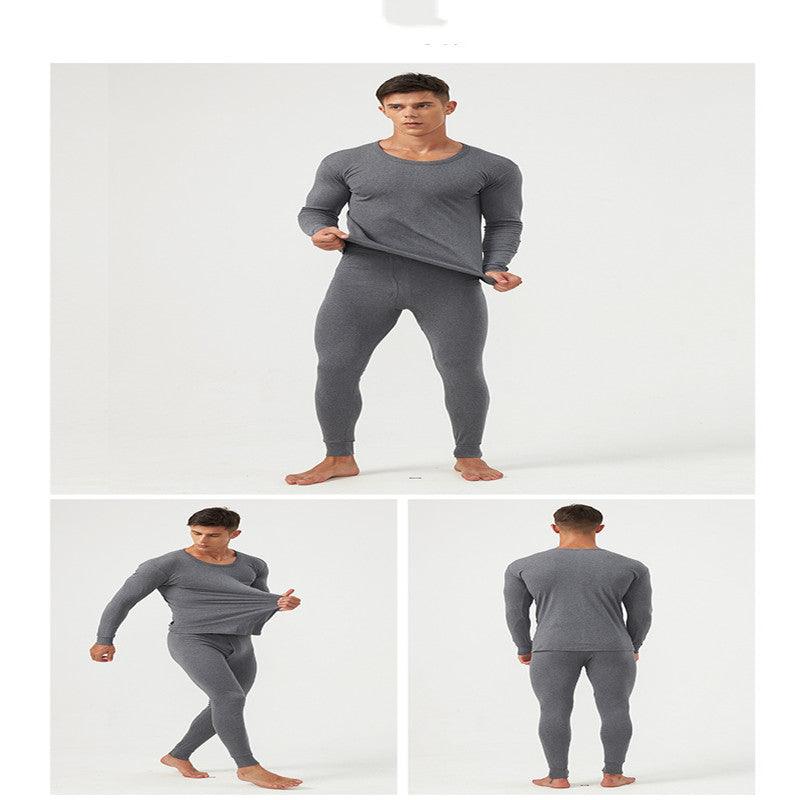 Winter Thermal Underwear For Men Women Long Johns Shirt+Pants Set
