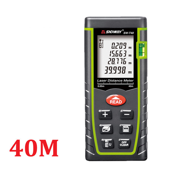 Range finder 80 meters 100 meters high precision infrared measuring instrument laser electronic ruler