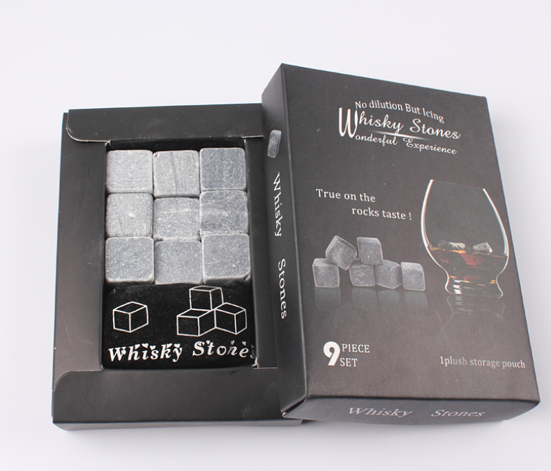 Whiskey Ice Wine Stones