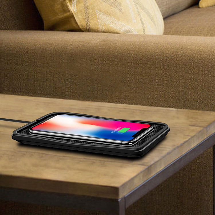 Compatible with Apple, Car Anti-Slip Wireless Charger