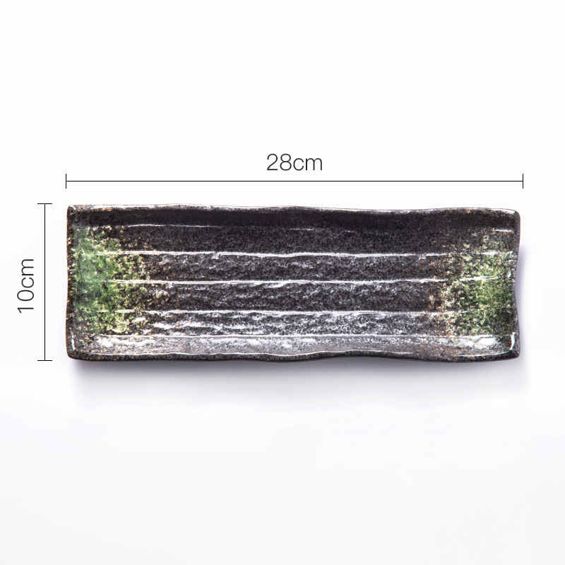 Sashimi Long Saury Rectangular Plate