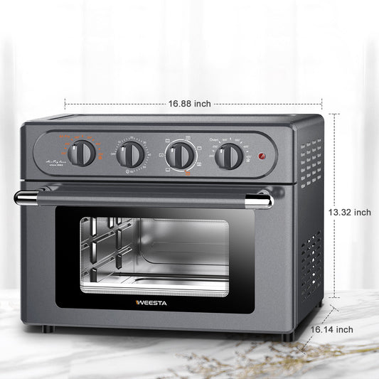 Air Fryer Pan Oven 23L Large Capacity 7 In 1 Convection Oven, Air Oven, Small Kitchen Appliances, With Air Frying, Grilling, Toasting, Grilling And Baking Functions