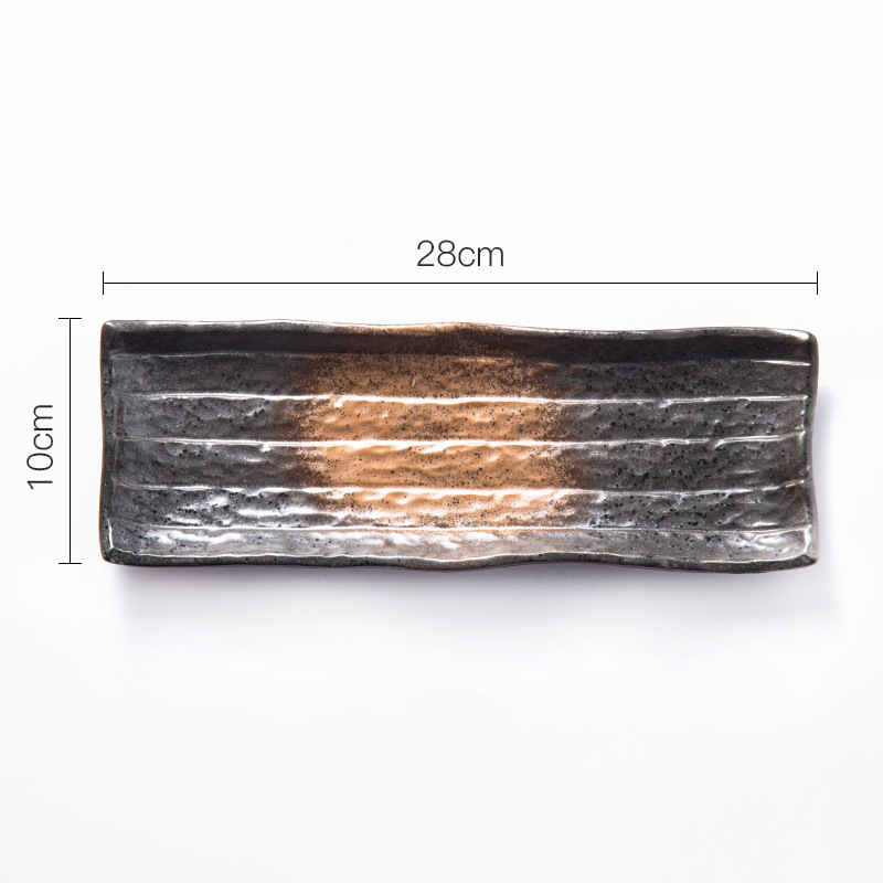 Sashimi Long Saury Rectangular Plate