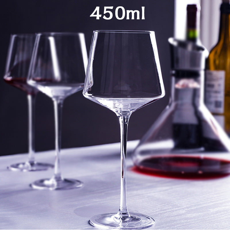 Creative European Style Goblet Lead-free Glass Burgundy Wine Glass