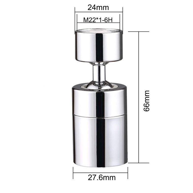 Multifunctional faucet bubbler