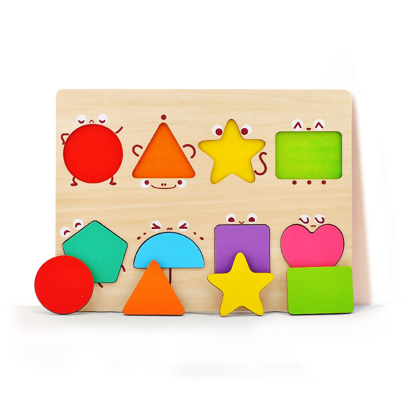 I Picture Early Learning Cognitive Board Letter Wizard Shape