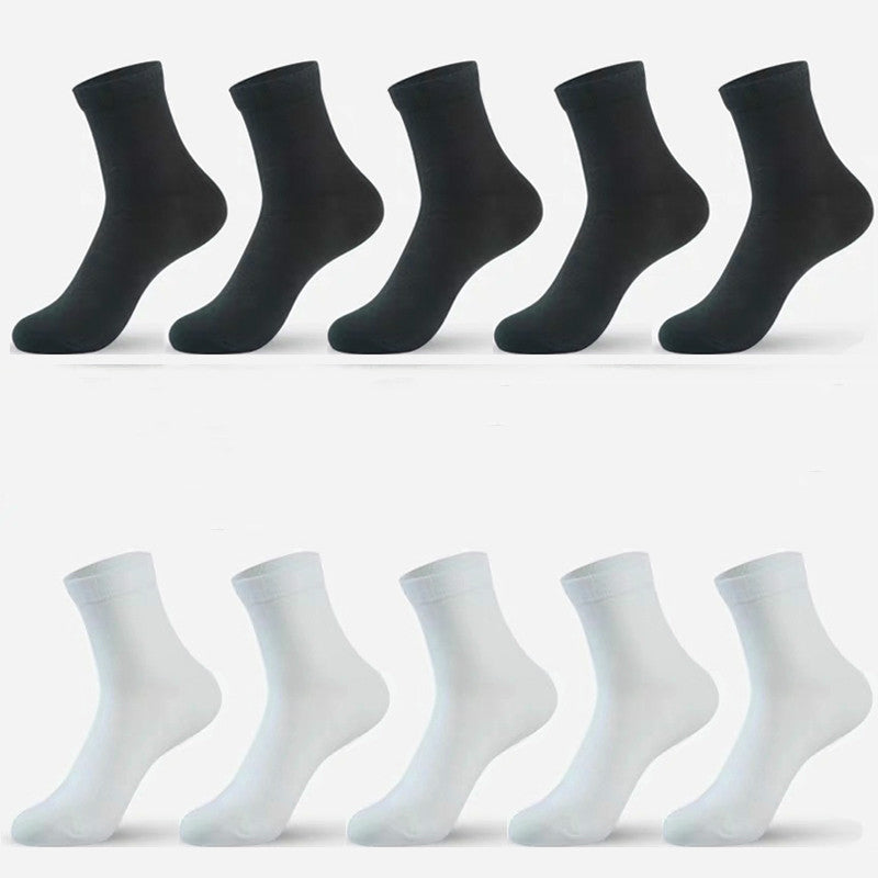 10 pairs of plain business stockings