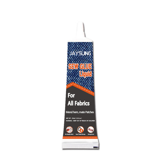 Clothing sewing glue