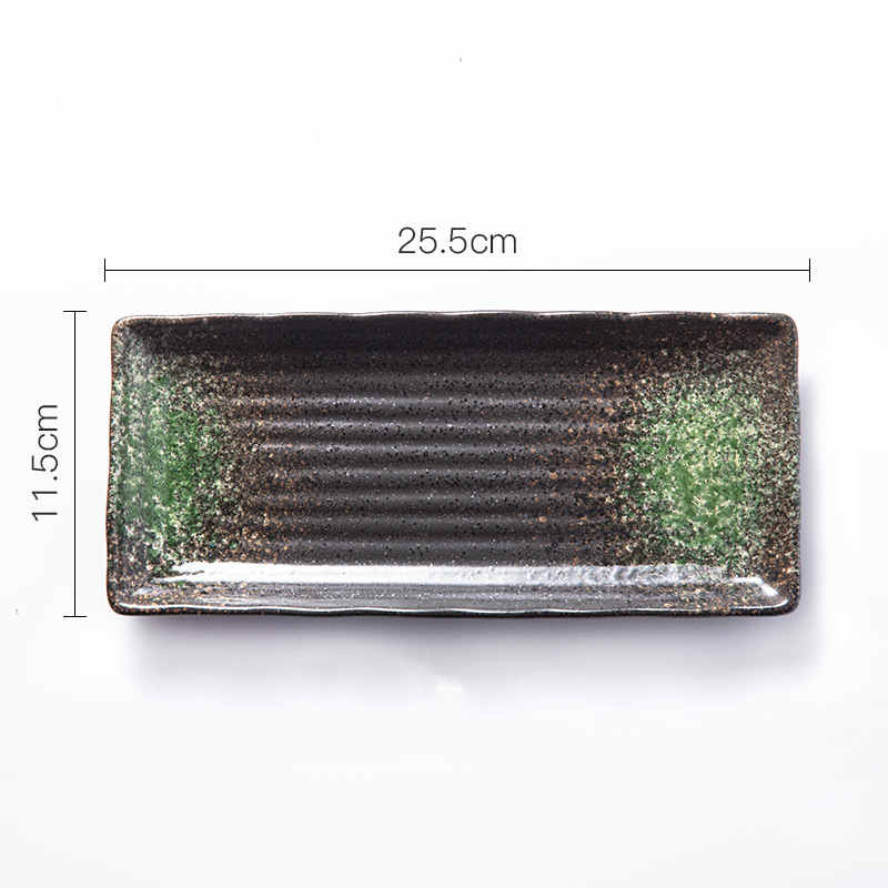Sashimi Long Saury Rectangular Plate