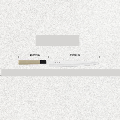 Japanese Sakai Fudo Sashimi Knife, Japanese Style Sashimi Knife