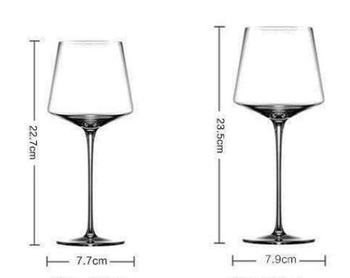 Creative European Style Goblet Lead-free Glass Burgundy Wine Glass