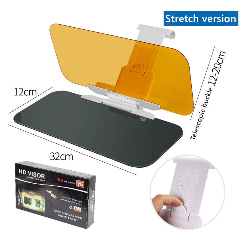 Car Anti-Glare Mirror Sun Visor