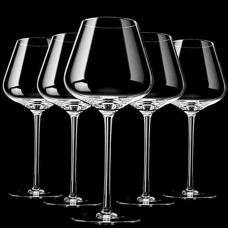 Creative European Style Goblet Lead-free Glass Burgundy Wine Glass