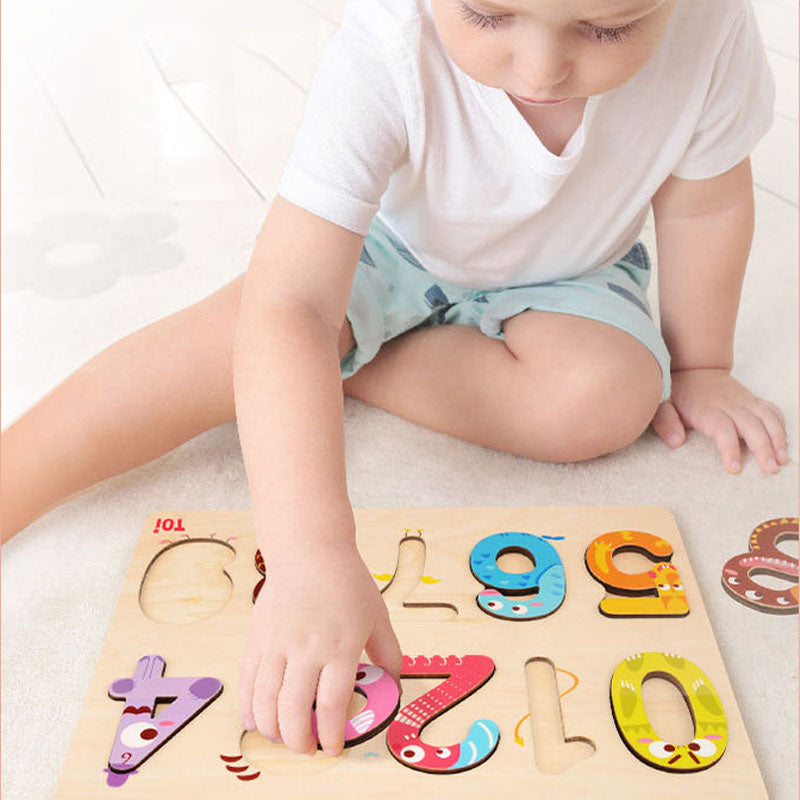 I Picture Early Learning Cognitive Board Letter Wizard Shape