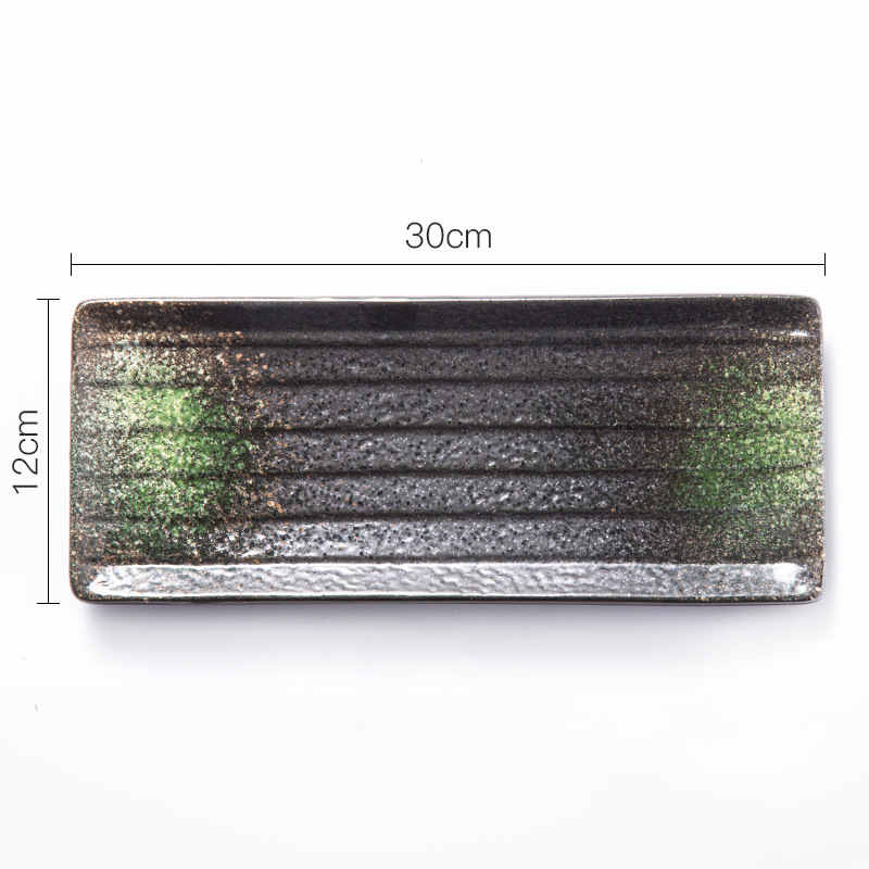 Sashimi Long Saury Rectangular Plate
