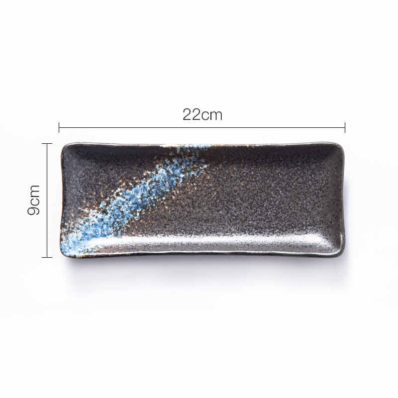 Sashimi Long Saury Rectangular Plate