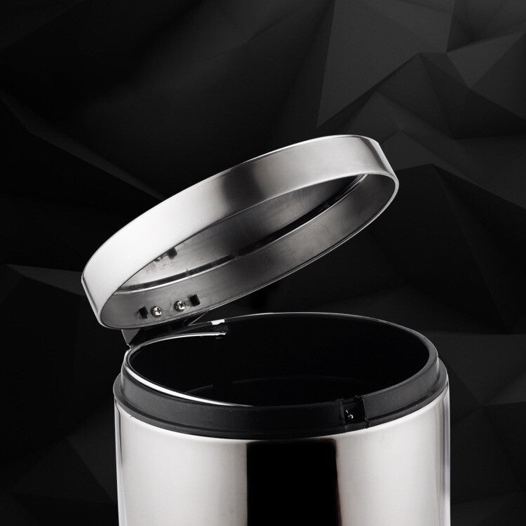 Household Fashion Personality Stainless Steel Trash Can