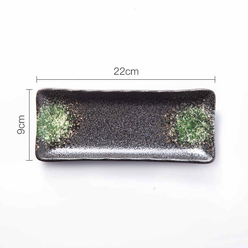 Sashimi Long Saury Rectangular Plate