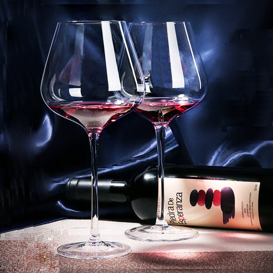 Creative European Style Goblet Lead-free Glass Burgundy Wine Glass