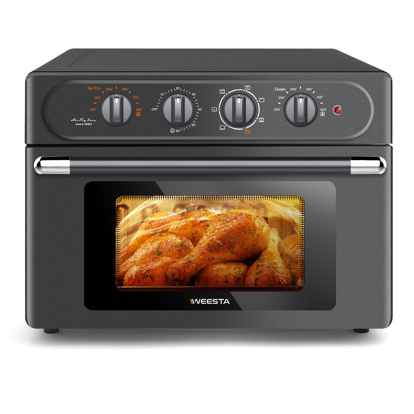 Air Fryer Pan Oven 23L Large Capacity 7 In 1 Convection Oven, Air Oven, Small Kitchen Appliances, With Air Frying, Grilling, Toasting, Grilling And Baking Functions