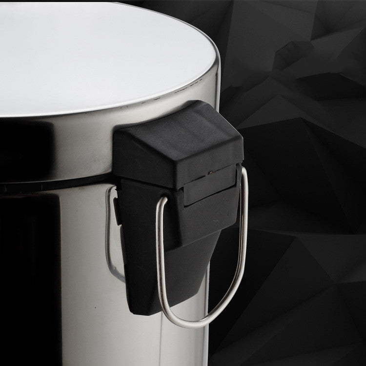 Household Fashion Personality Stainless Steel Trash Can